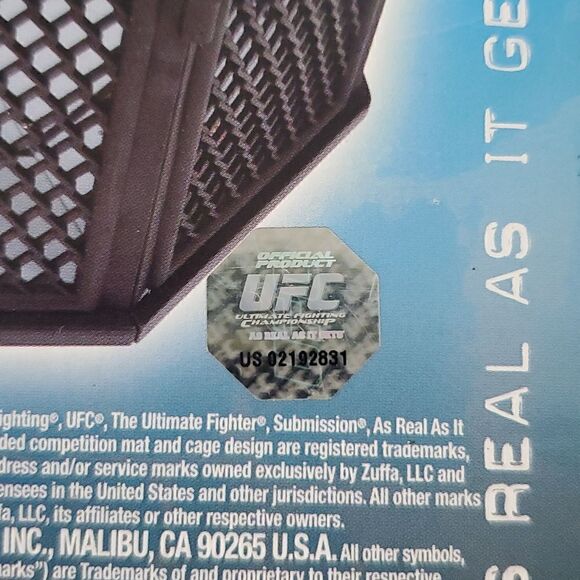 New UFC Royce Gracie Matt Hughes Action Figures Sealed Jakks Pacific 2010 - Picture 7 of 13